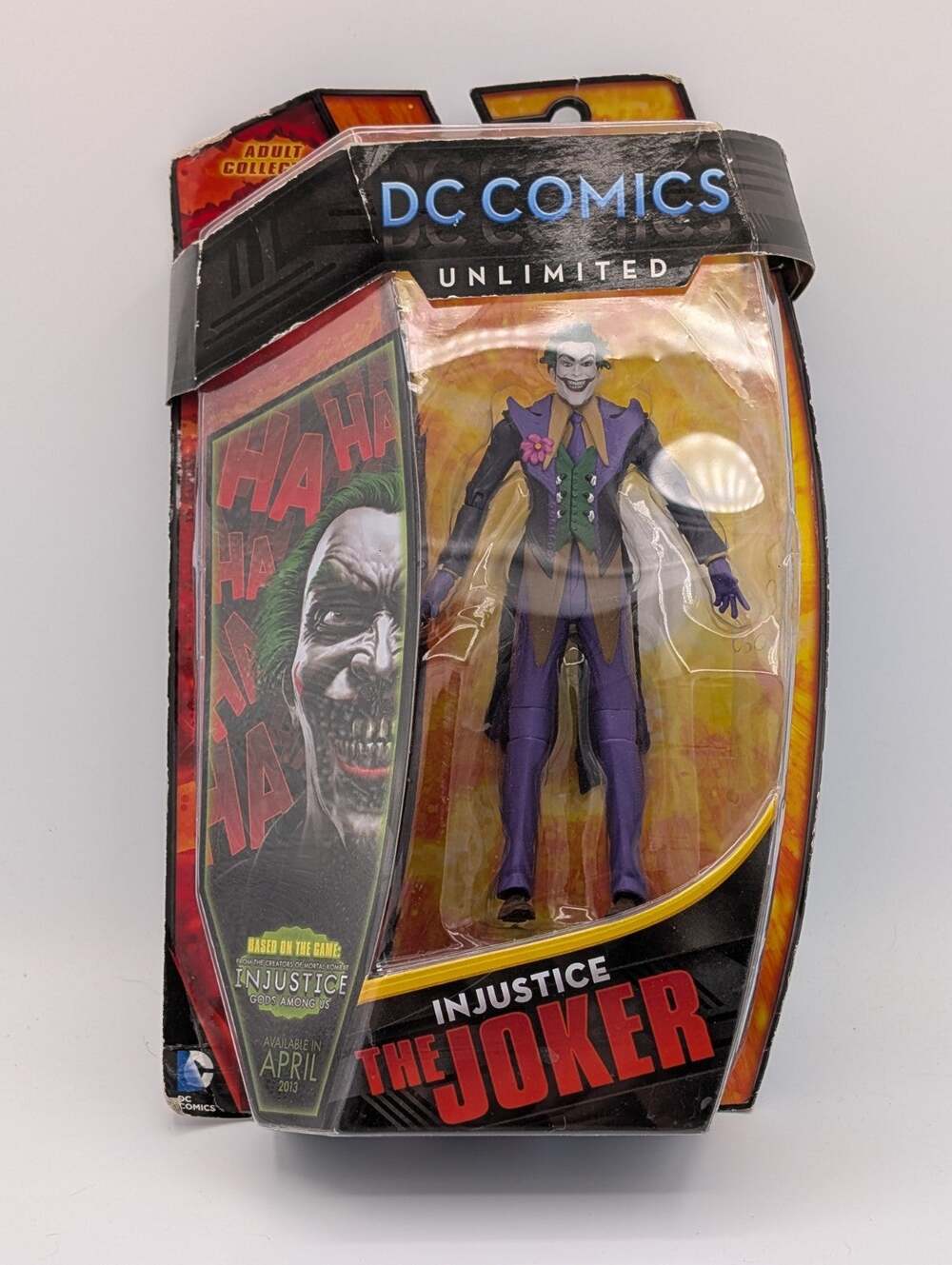 DC COMICS UNLIMITED INJUSTICE THE JOKER 6" ACTION FIGURE NEW IN BOX Box Damaged